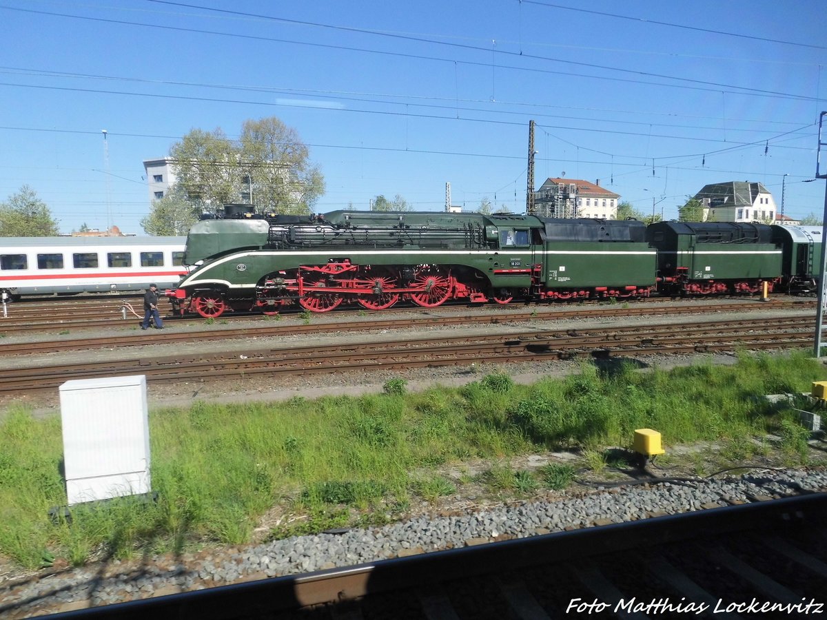 18 201 abgestellt hhe Leipzig Nord am 8.5.16