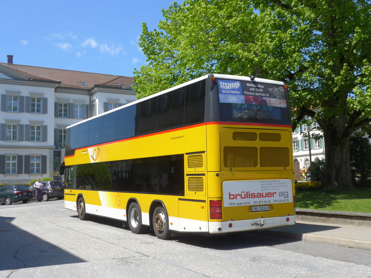 (180'352) - PostAuto Ostschweiz - AR 35'834 - Neoplan (ex PostAuto Nordschweiz; ex P 27'804) am 22. Mai 2017 in Heiden, Post