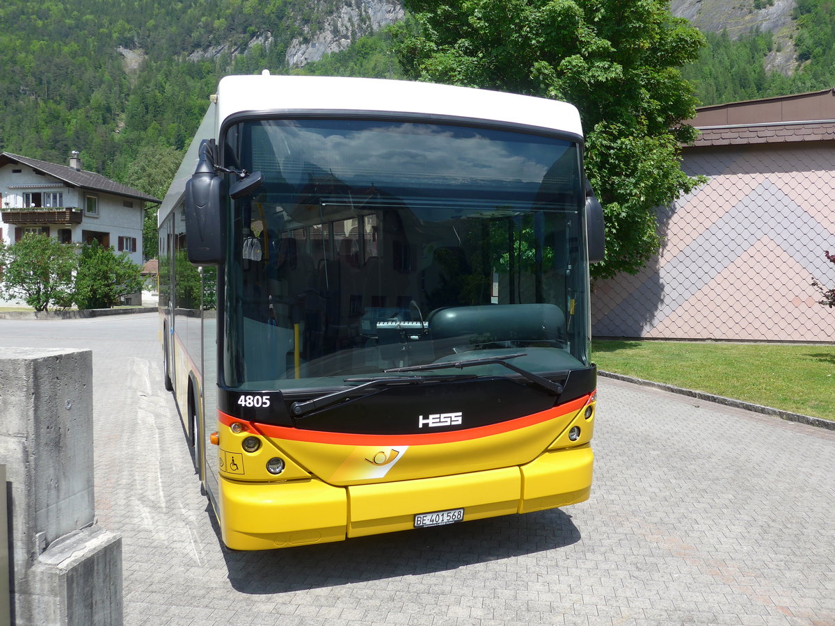 (180'733) - AVG Meiringen - Nr. 68/BE 401'568 - Scania/Hess (ex Nr. 59; ex Steiner, Messen) am 24. Mai 2017 in Meiringen, Feuerwehrmagazin