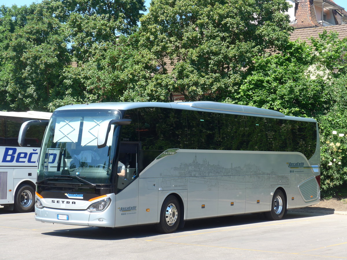 (180'807) - Aus Italien: Locatelli, Bergamo - FH-631 LD - Setra am 27. Mai 2017 in Zrich, Sihlquai