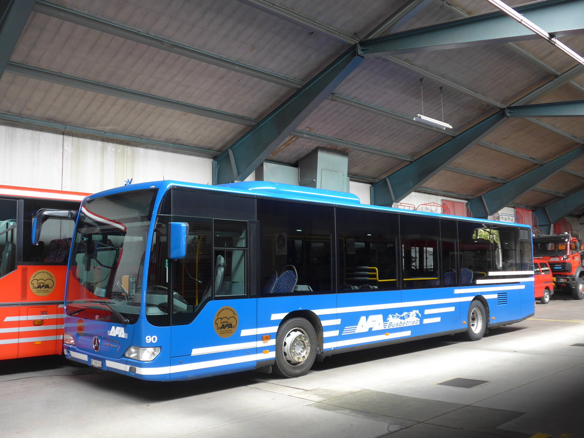 (180'951) - AFA Adelboden - Nr. 90/BE 398'916 - Mercedes am 4. Juni 2017 im Autobahnhof Adelboden