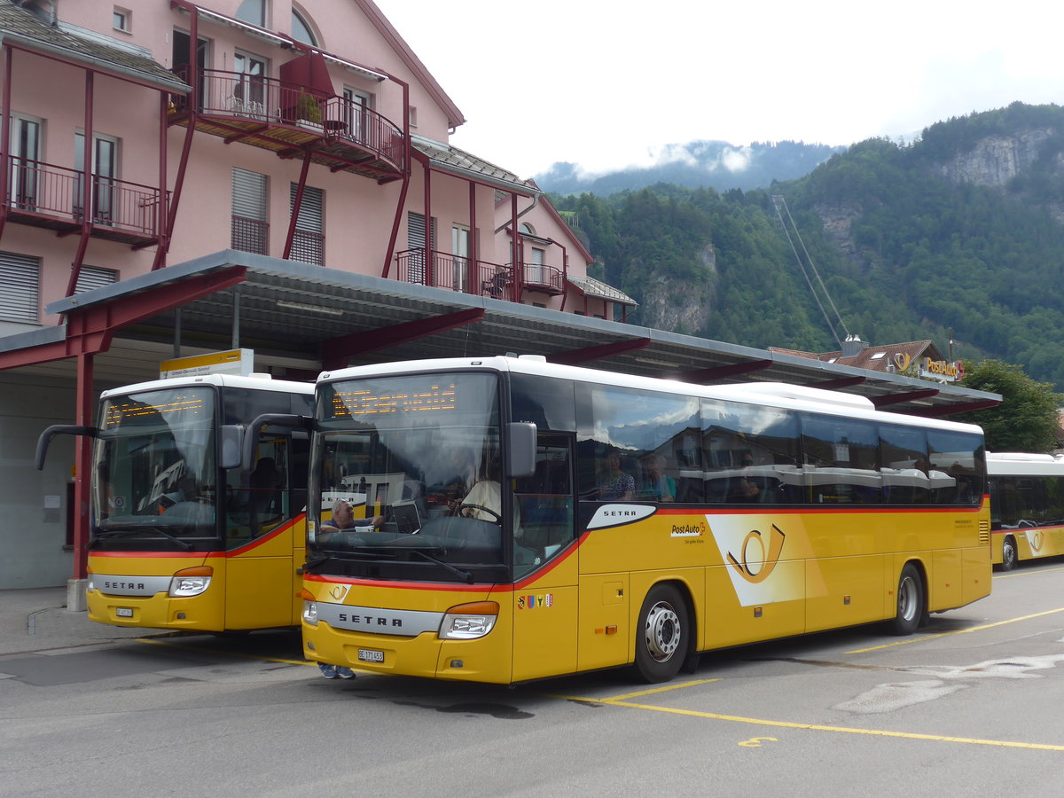 (182'191) - AVG Meiringen - Nr. 73/BE 171'453 - Setra am 23. Juli 2017 in Meiringen, Postautostation