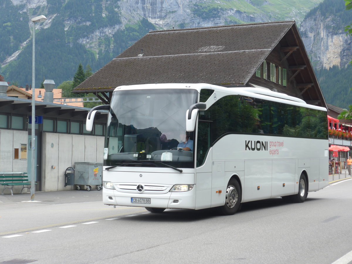 (182'383) - Aus Bulgarien: Kuoni - Nr. 135/CB 6078 BB - Mercedes am 30. Juli 2017 in Grindelwald, Grund