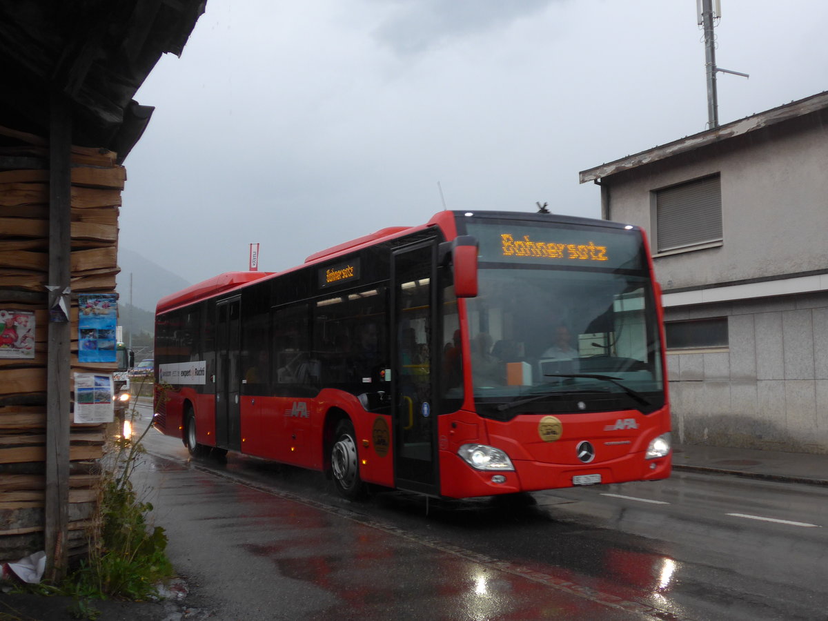 (182'420) - AFA Adelboden - Nr. 27/BE 26'773 - Mercedes am 31. Juli 2017 beim Bahnhof Reichenbach