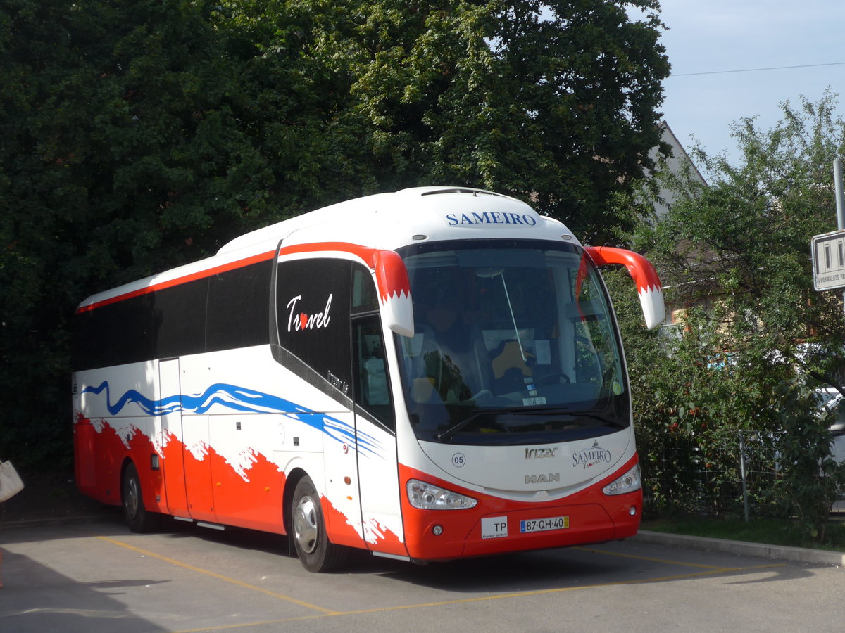 (182'682) - Aus Portugal: Sameiro, Braga - Nr. 5/87-QH-40 - MAN/Irizar am 3. August 2017 in Zrich, Sihlquai