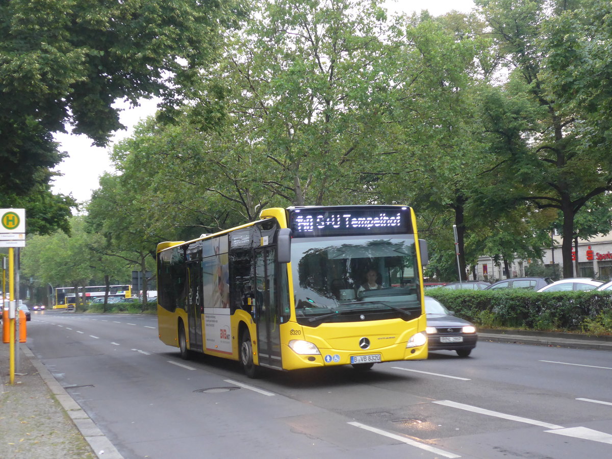 (183'412) - BVG Berlin - Nr. 8320/B-VB 8320 - Mercedes am 11. August 2017 in Berlin, Mehringdamm