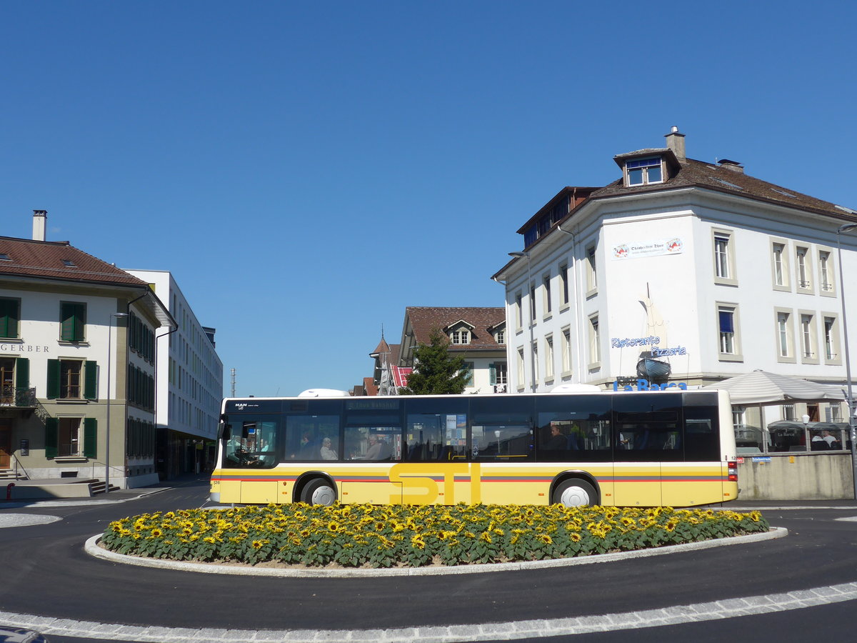 (183'514) - STI Thun - Nr. 126/BE 700'126 - MAN am 14. August 2017 in Thun, Guisanplatz