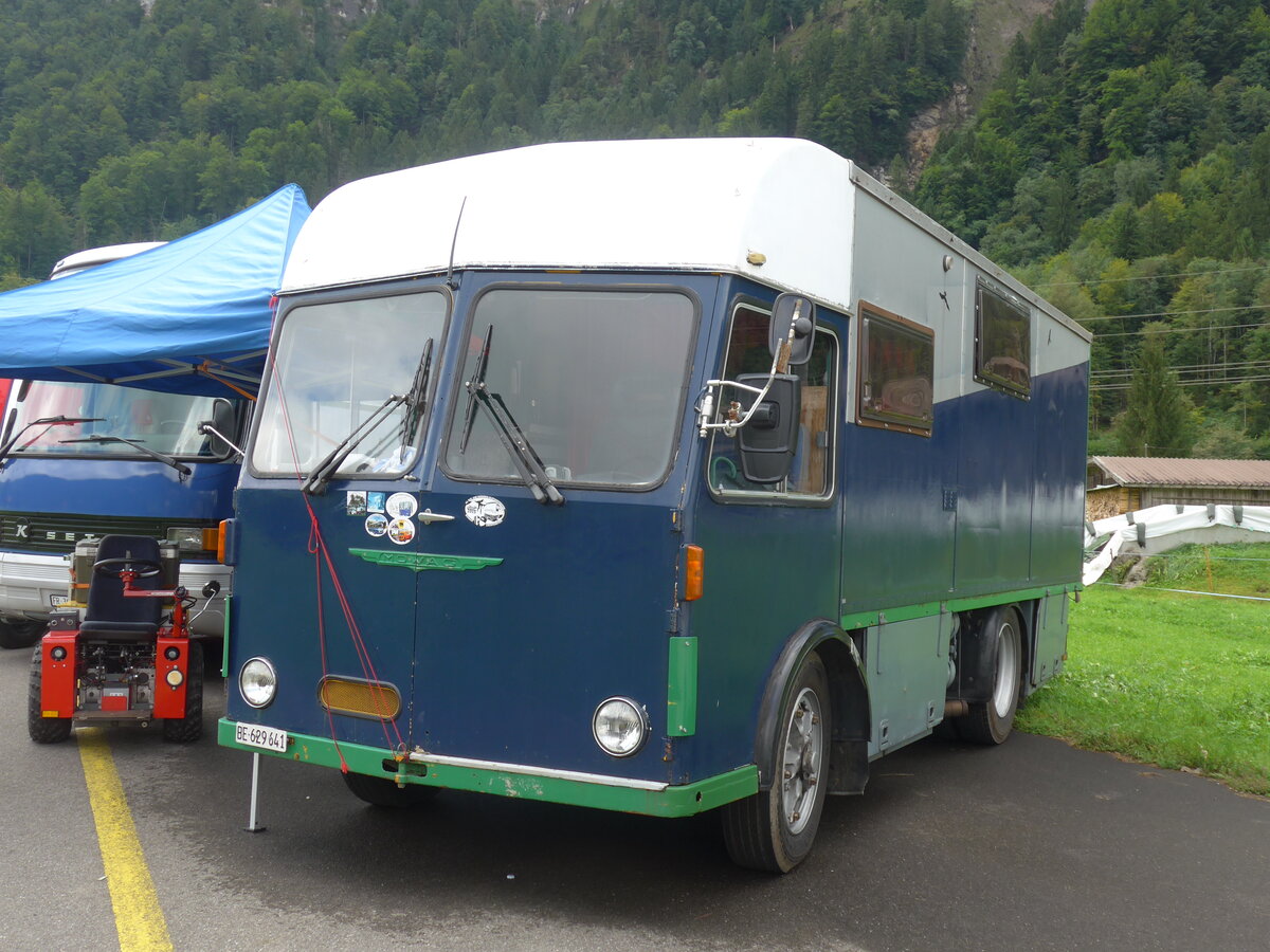 (183'569) - Rentsch, Ranflh - BE 629'641 - Mowag (ex PTT) am 19. August 2017 in Unterbach, Rollfeld