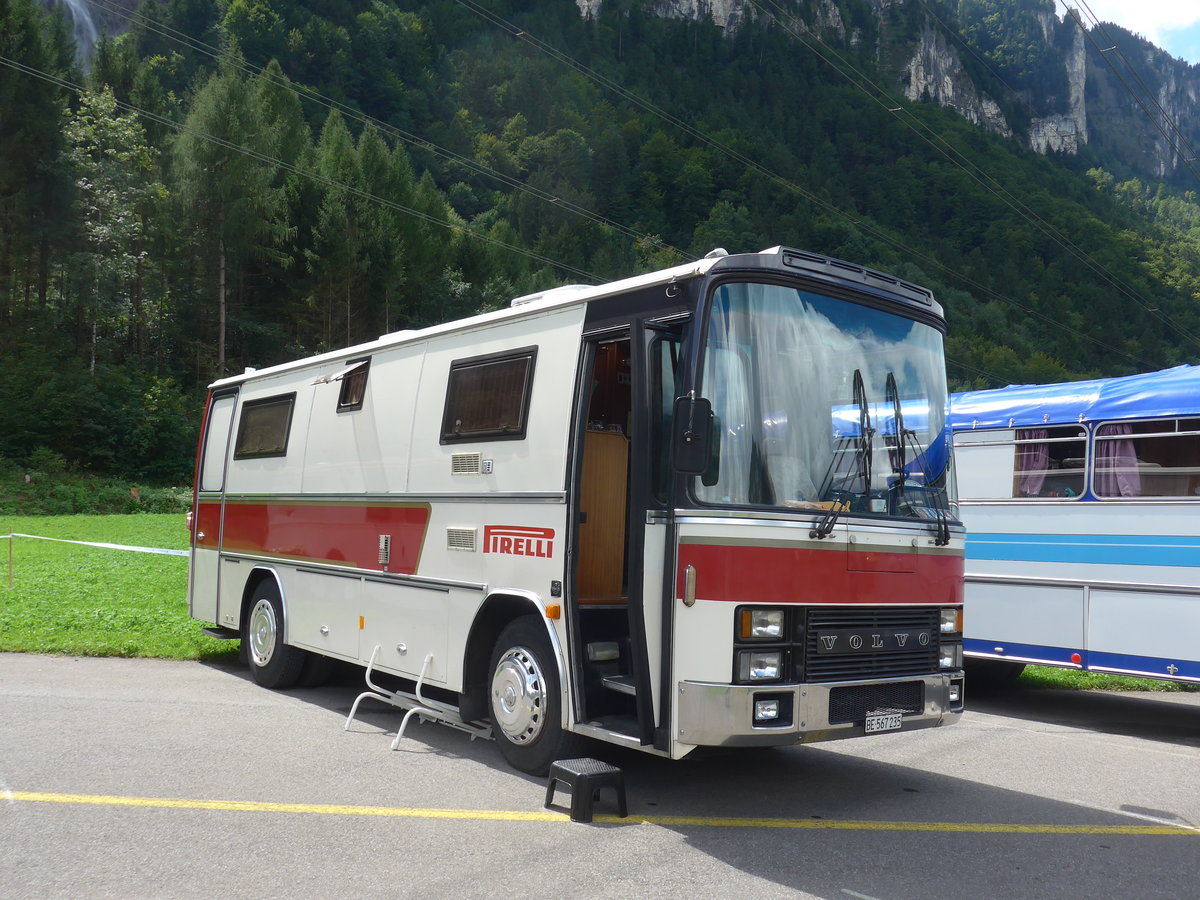 (183'616) - Schweizer, Steffisburg - BE 567'235 - Volvo/Van Hool am 19. August 2017 in Unterbach, Rollfeld