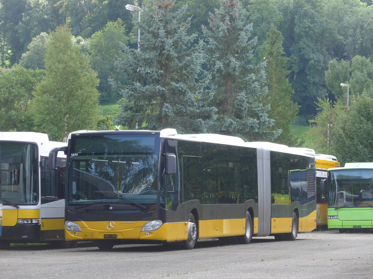 (183'756) - PostAuto Bern - Nr. 634 - Mercedes am 20. August 2017 in Dbendorf, EvoBus