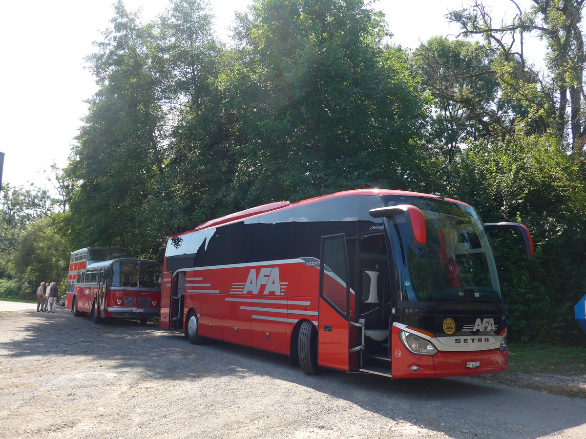 (183'926) - AFA Adelboden - Nr. 15/BE 26'702 - Setra am 23. August 2017 in Wetzikon, FBW-Museum