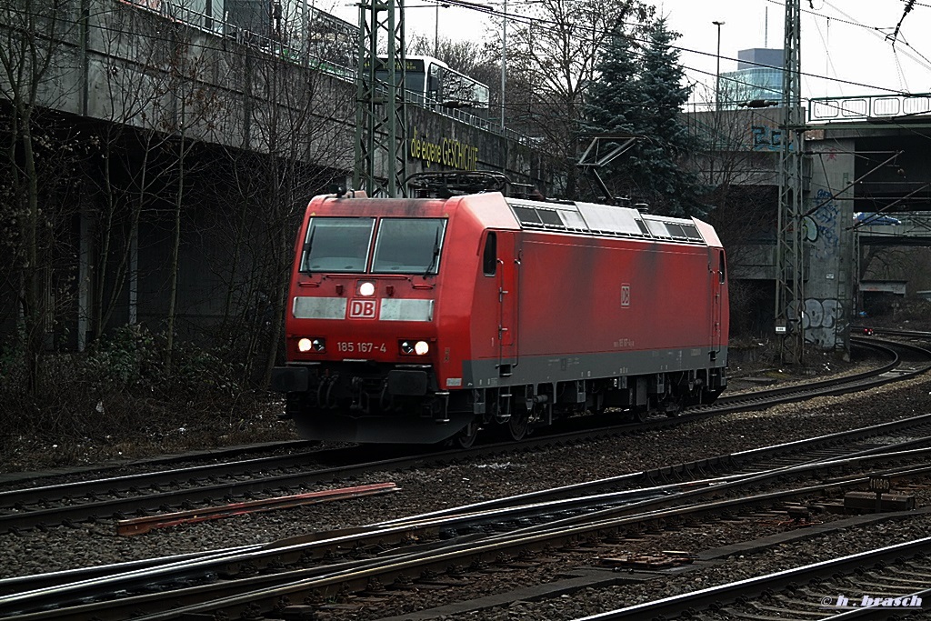 185 167-4 ist lz am 24.03.14 durch hh-harburg gefahren