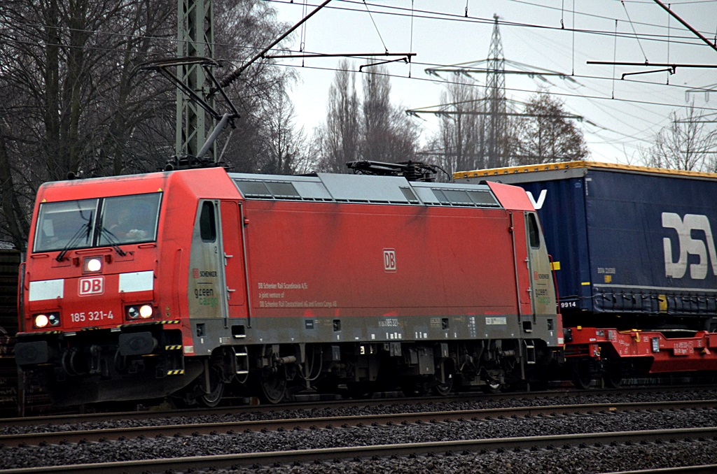 185 321-4 fuhr mit einen KLV durch hh-harburg,14.03.15