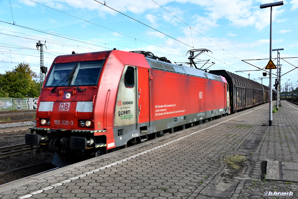 185 326-3 fuhr mit einen gterzug durch hh,harburg,15.09.18