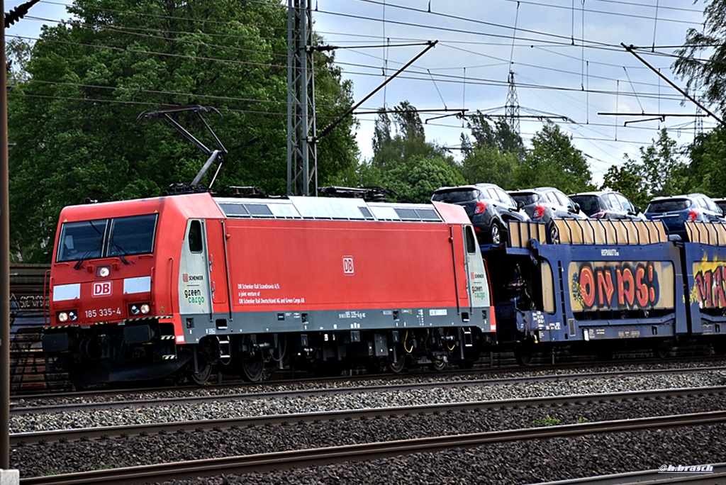 185 335-4 brauste mit einen mischer durch hh-harburg,14.05.16