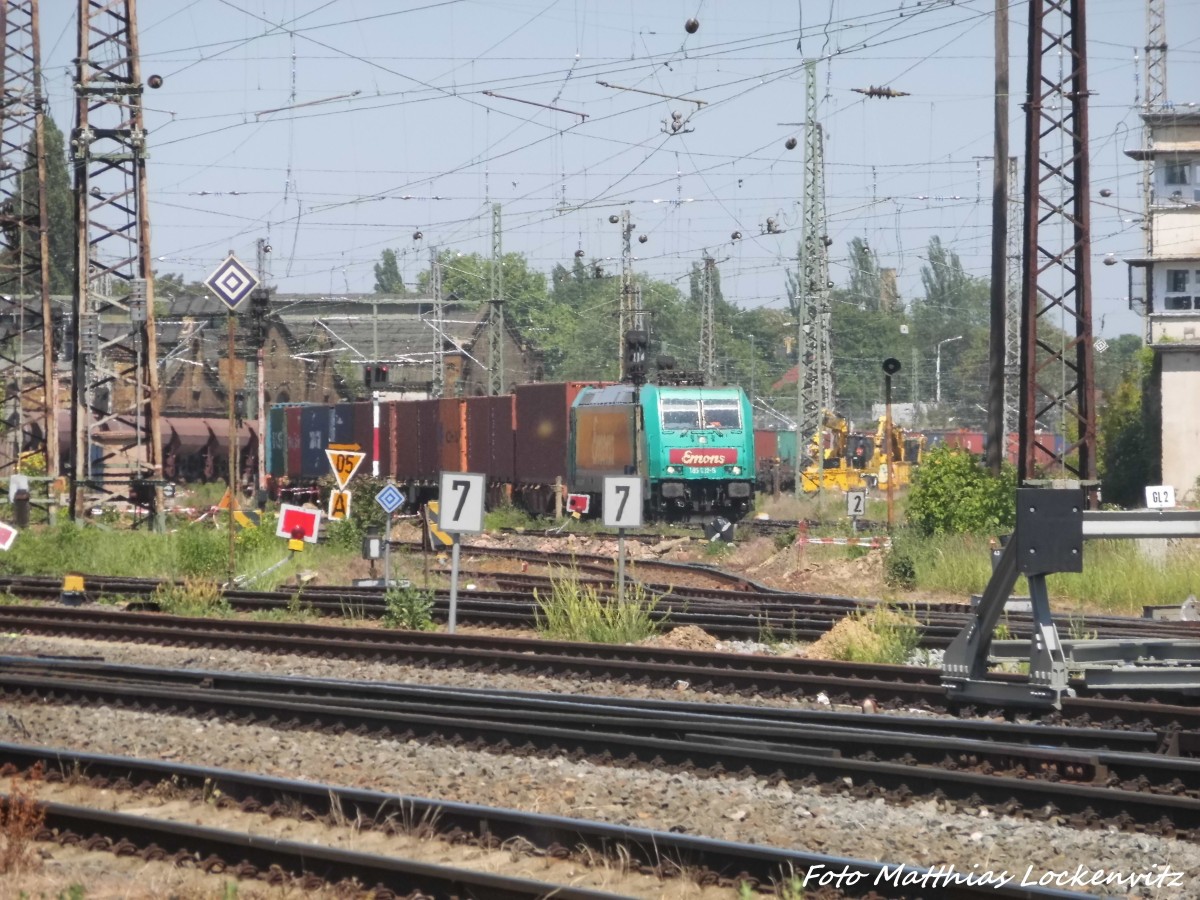 185 612-9 von Emons in Halle/Saale am 5.6.15