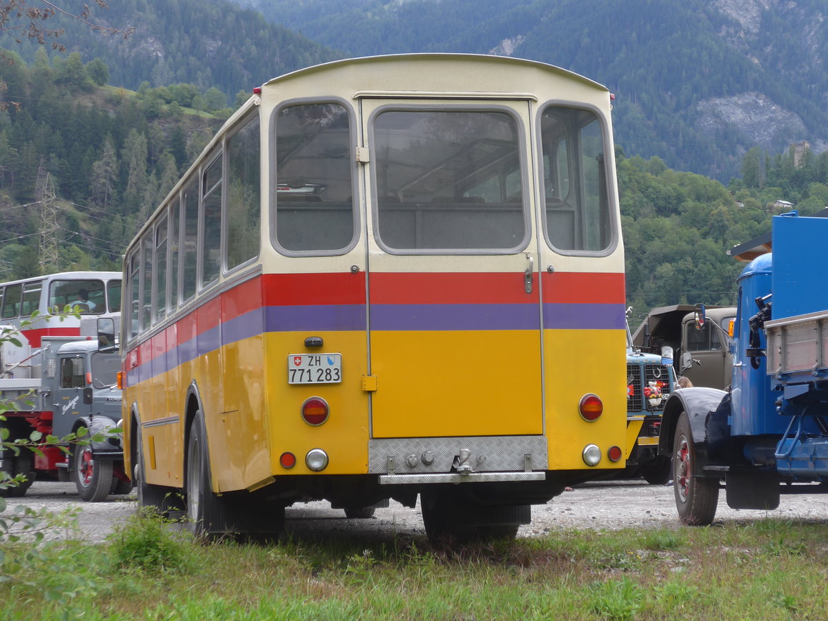 (185'033) - Rothmayr, Wermatswil - ZH 771'283 - Saurer/Tscher am 16. September 2017 in Cazis, Bndner Arena