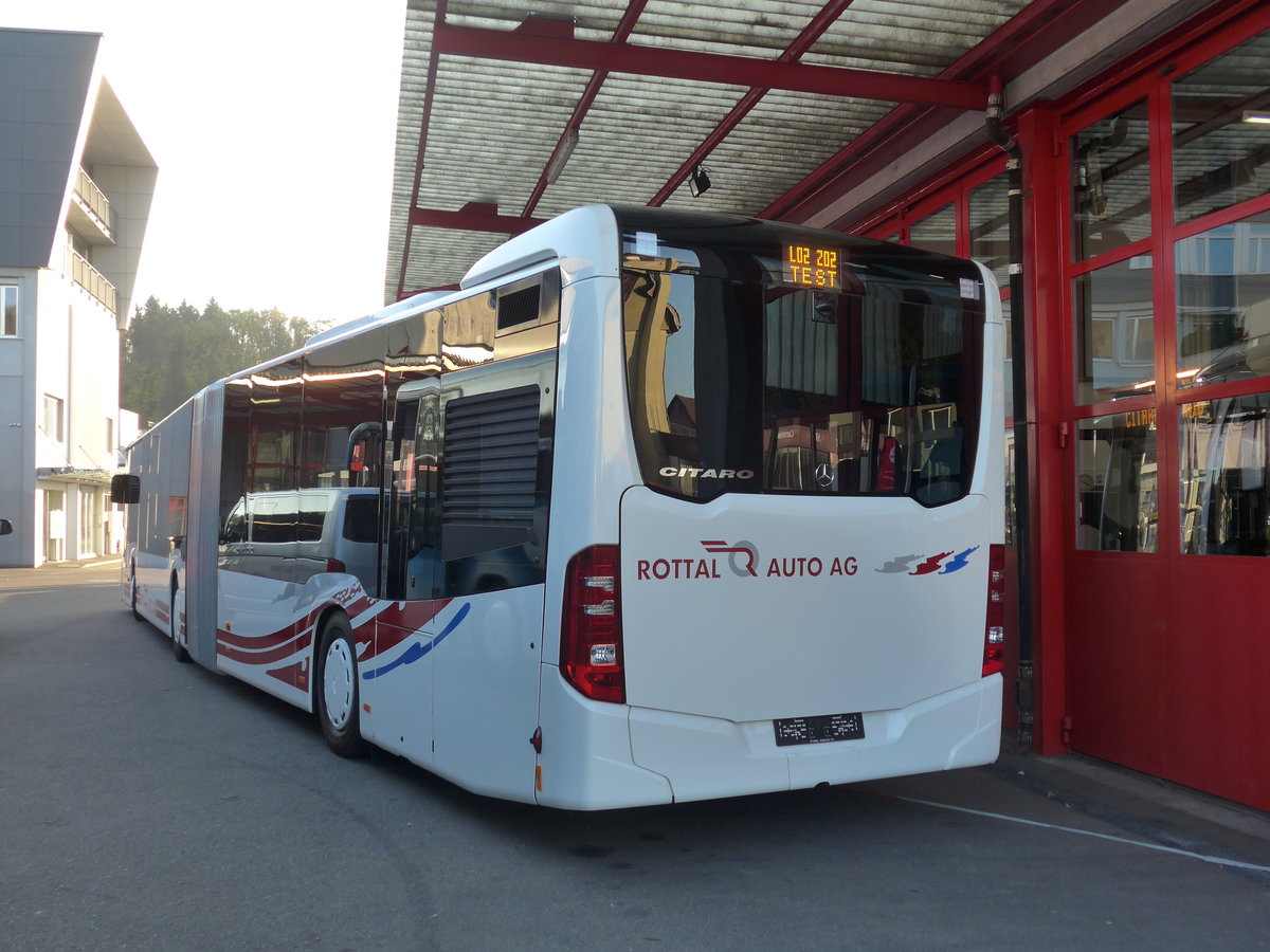 (186'228) - ARAG Ruswil - Nr. 50 - Mercedes am 3. November 2017 in Kloten, EvoBus