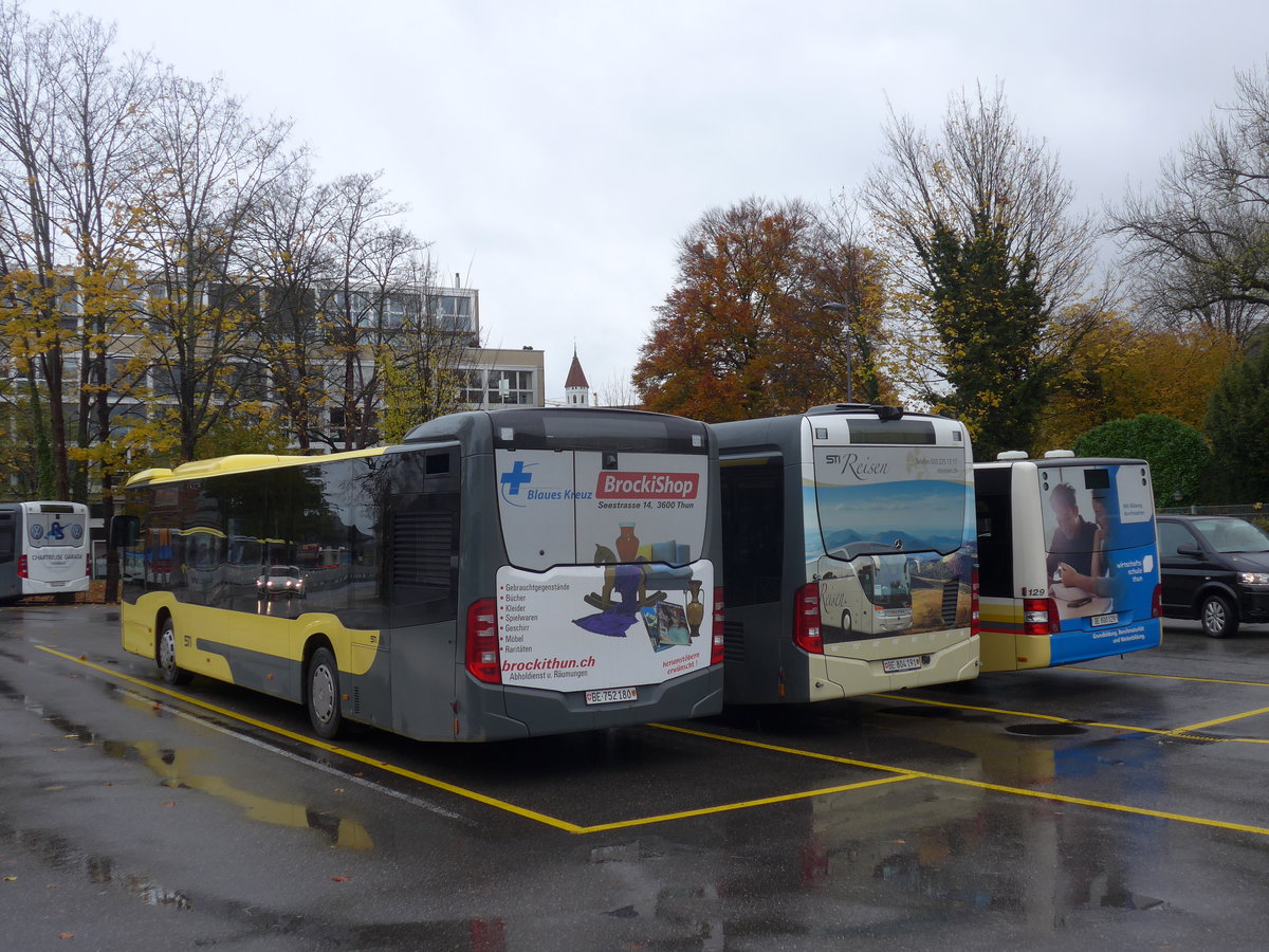 (186'262) - STI Thun - Nr. 180/BE 752'180 - Mercedes am 6. November 2017 bei der Schifflndte Thun