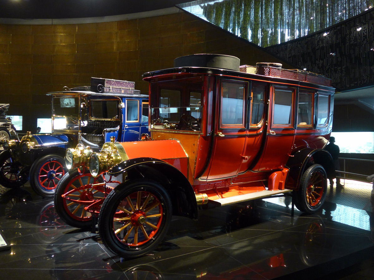 (186'324) - Aus Oesterreich: Jellinek, Baden b. Wien - 43-M - Mercedes am 12. November 2017 in Stuttgart, Mercedes-Benz Museum