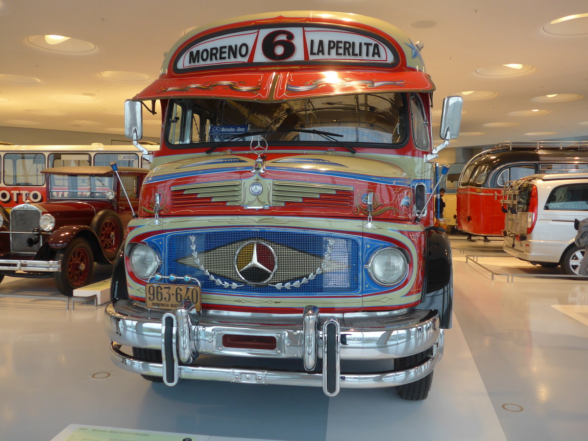 (186'348) - Aus Argentinien: La Perlita, Buenos Aires - Nr. 9/963-640 - Mercedes am 12. November 2017 in Stuttgart, Mercedes-Benz Museum