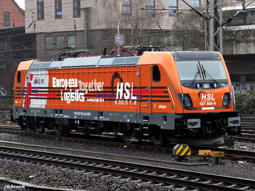 187 500-4 war abgestllt beim bahnhof hamburg-harburg,20.12.18