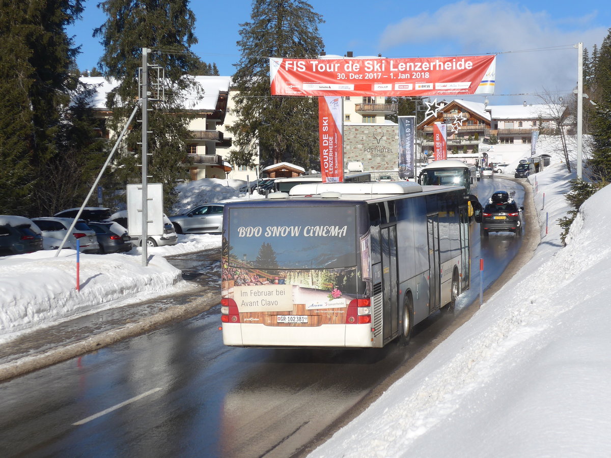 (187'584) - Bossi&Hemmi, Tiefencastel - GR 102'381 - MAN am 1. Januar 2018 in Valbella, Tour de Ski