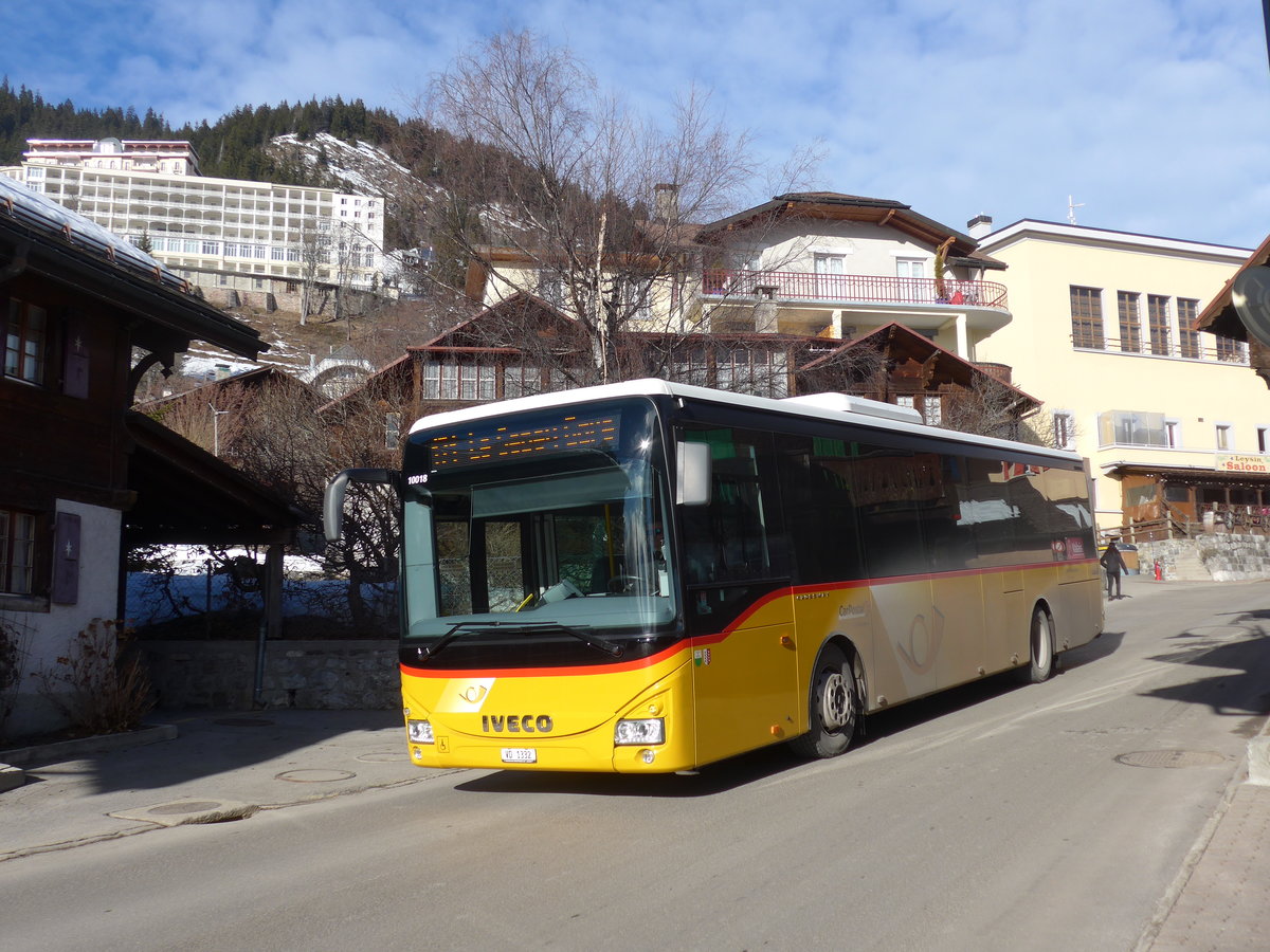 (187'950) - TPC Aigle - VD 1332 - Iveco am 14. Januar 2018 in Leysin, Village