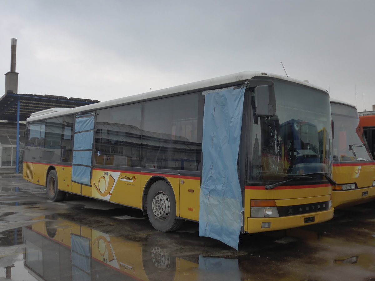 (188'313) - ARCC Aubonne - Setra (ex CarPostal Ouest; ex P 25'301) - am 8. Februar 2018 in Frauenfeld, Langdorfstrasse