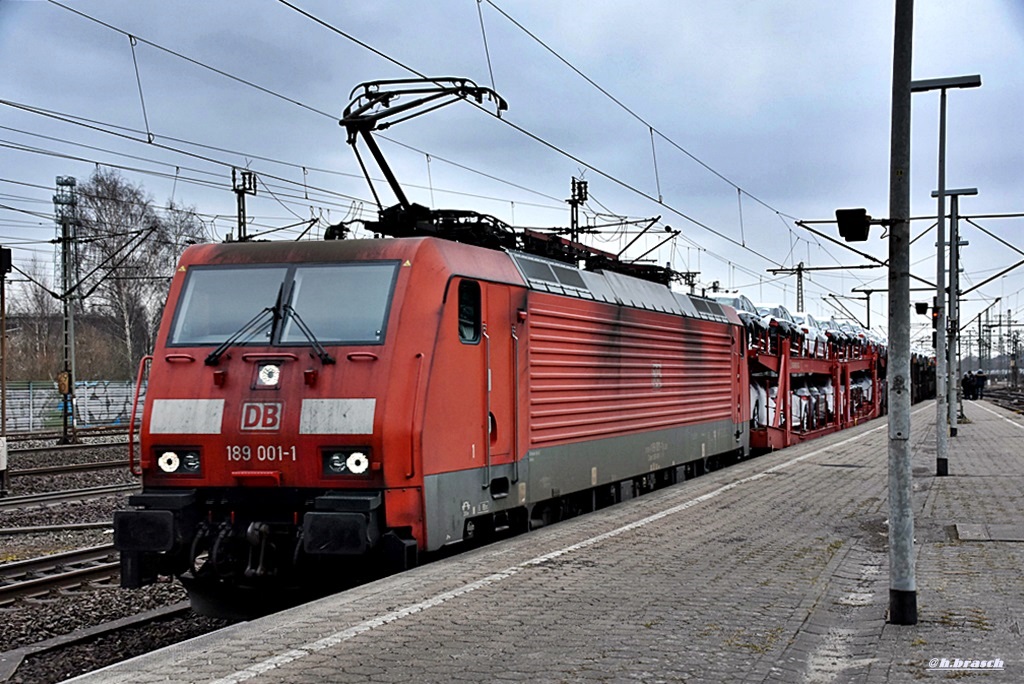 189 001-1 fuhr mit einen mischer durch hh-harburg,18.03.16