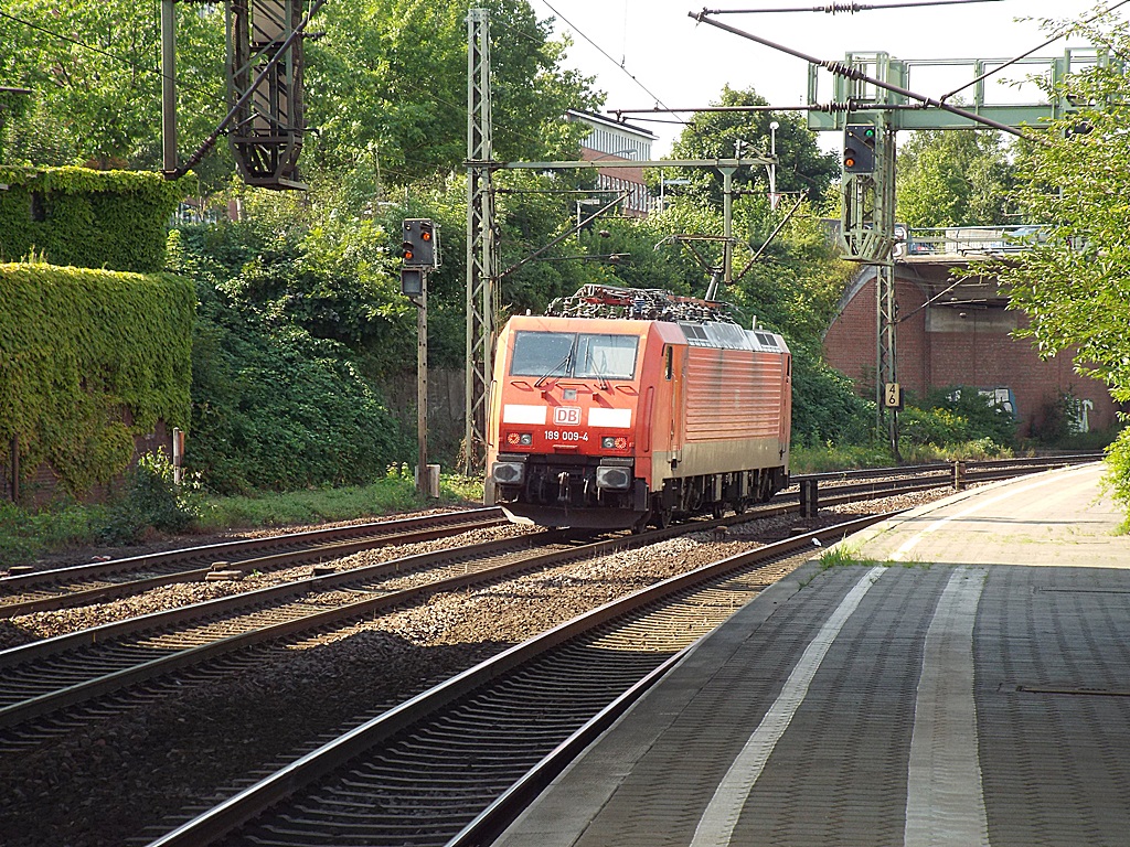 189 009-4 ist lz am 17.08.13 durh hh-harburg gefahren 