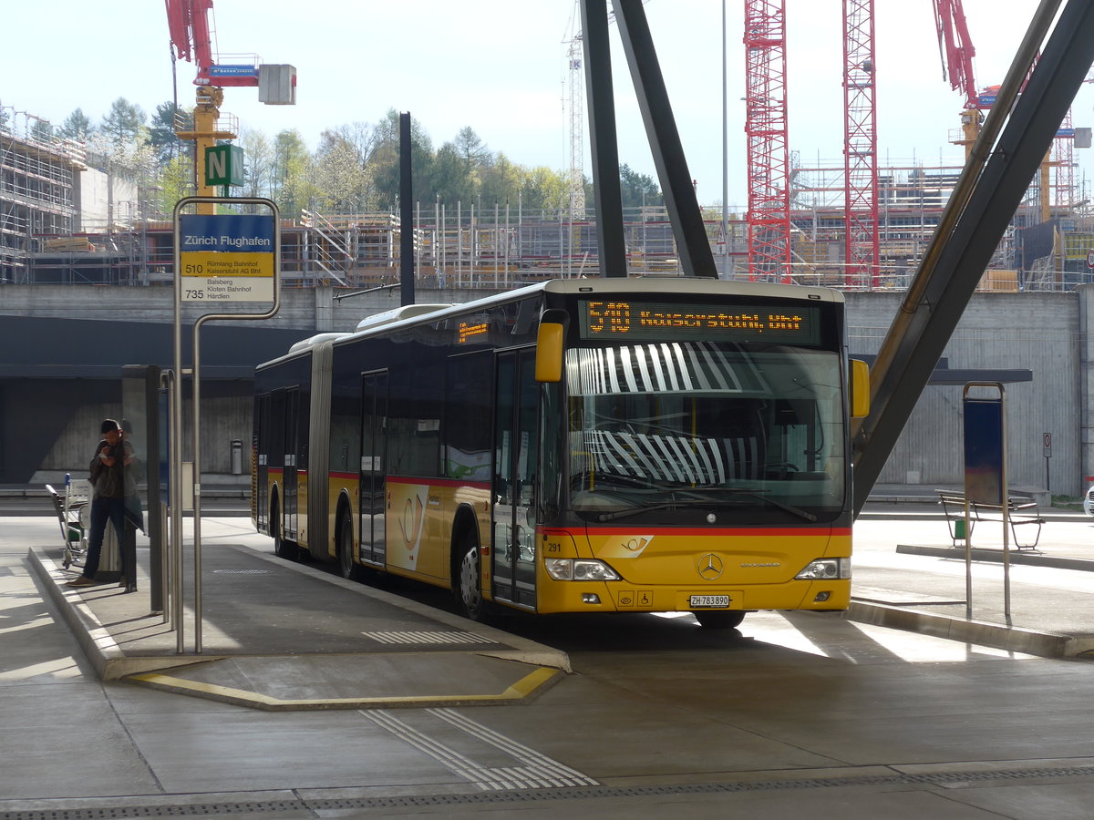 (190'128) - ASN Stadel - Nr. 291/ZH 783'890 - Mercedes am 15. April 2018 in Zrich, Flughafen