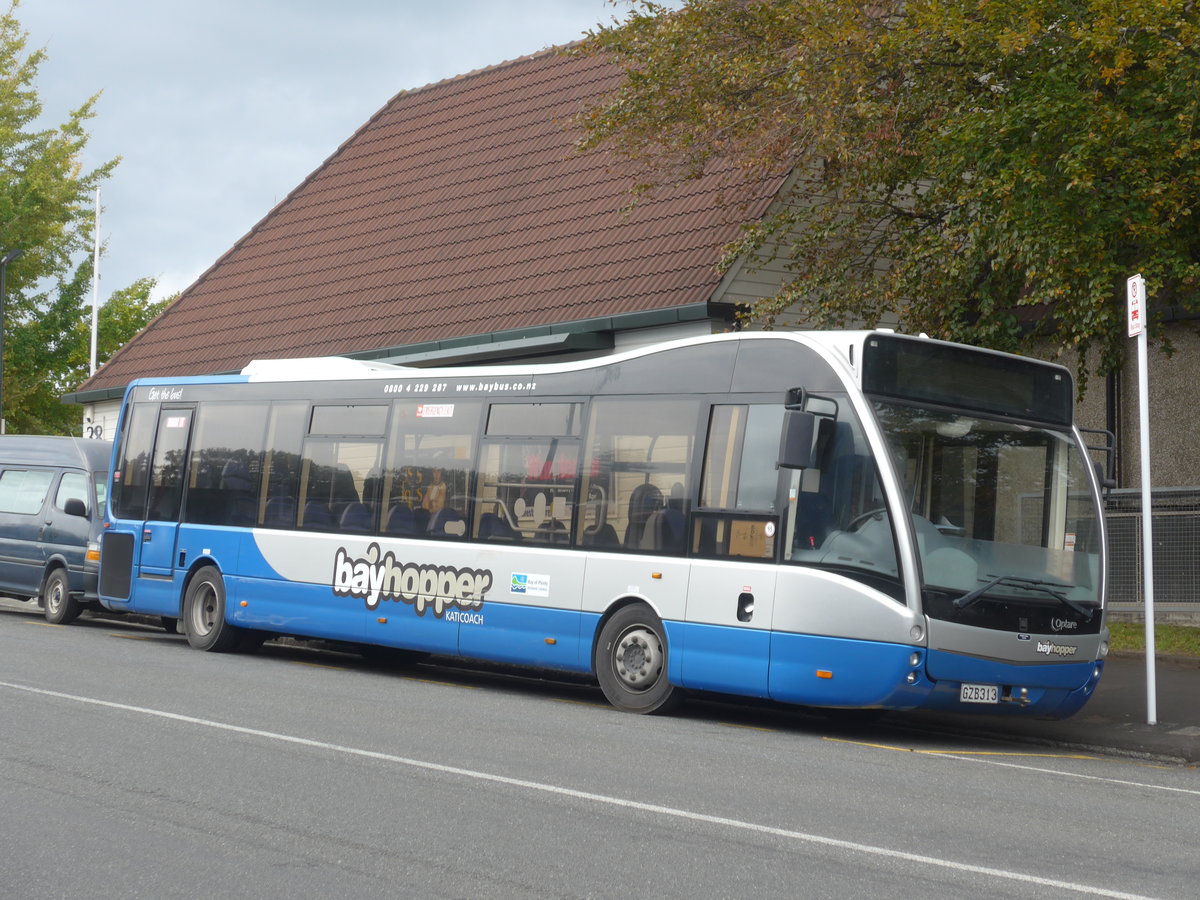 (190'649) - Reesby, Rotorua - Nr. 46/GZB313 - Optare (ex England) am 21. April 2018 in Tauranga