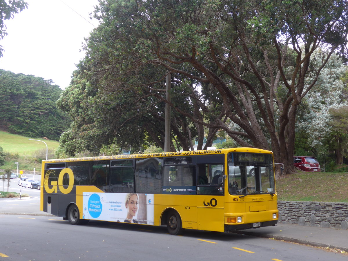 (191'734) - GO Wellington - Nr. 633/UH7204 - MAN/Designline am 27. April 2018 in Wellington, ZOO