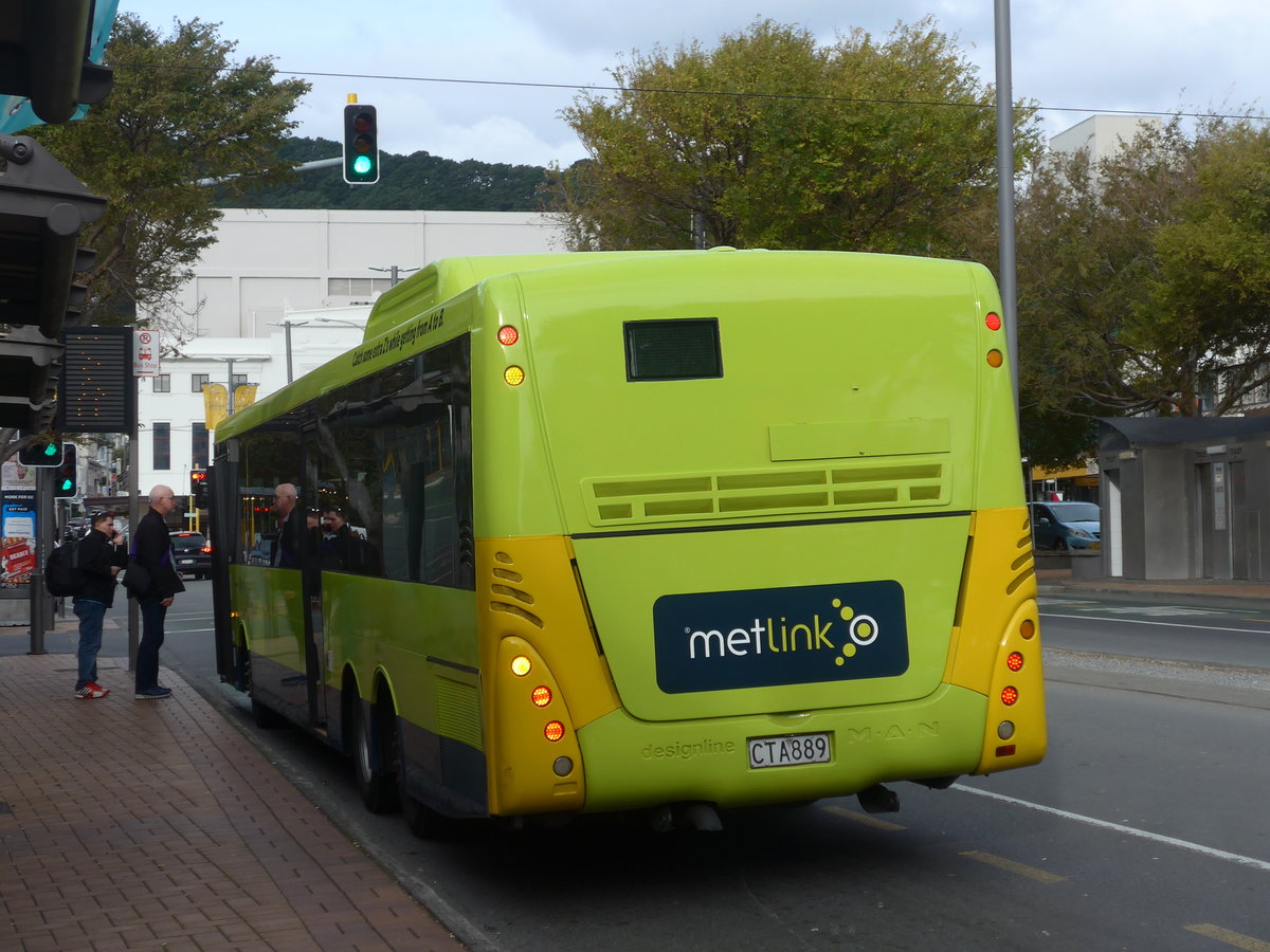 (191'764) - GO Wellington - Nr. 2479/CTA889 - MAN/Desingline am 27. April 2018 in Wellington