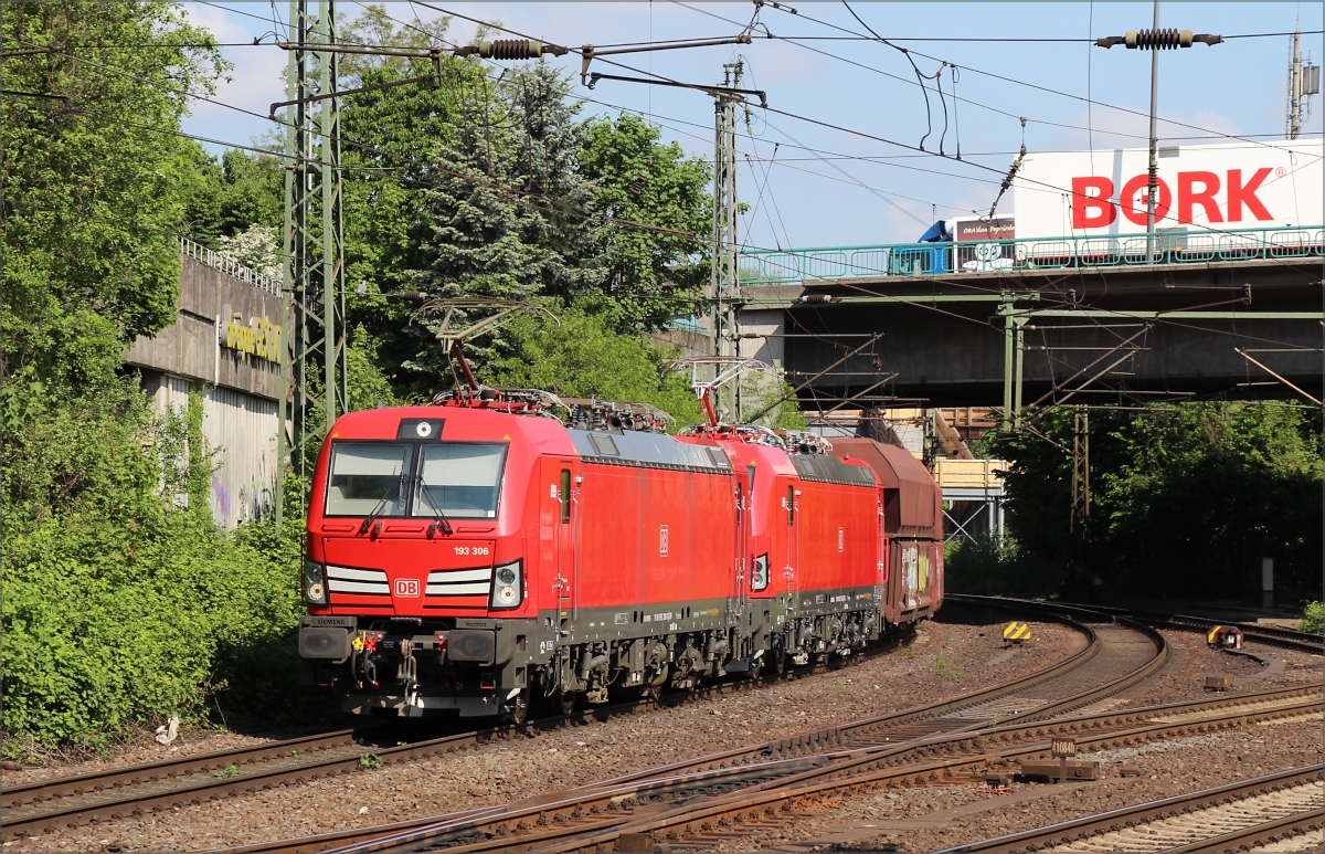 193 306 und 193 312 am 11.05.18 in Hamburg Harburg