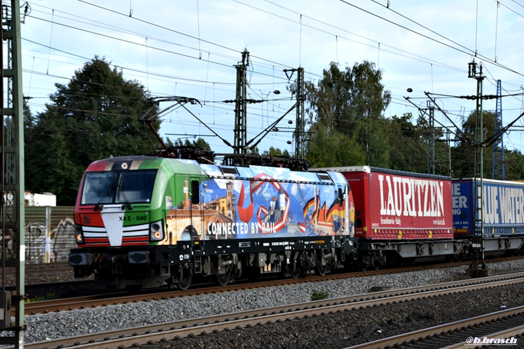 193 640 fuhr mit einen KLV durch hh-harburg,15.09.18