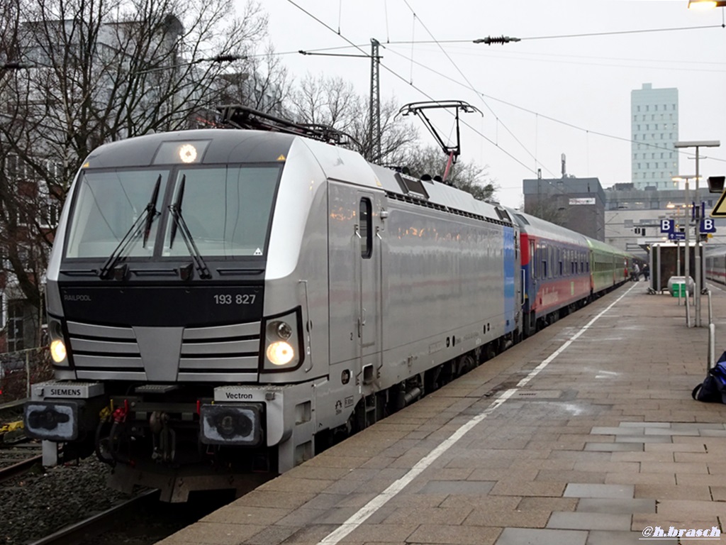 193 827 kurz vor der abfahrt mit den flixtrain in hh-altona,13.02.19