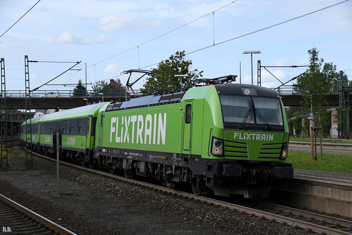 193 861-2 bei der abfahrt mit den flixtrain richtung kln von hh-harburg,10.09.20