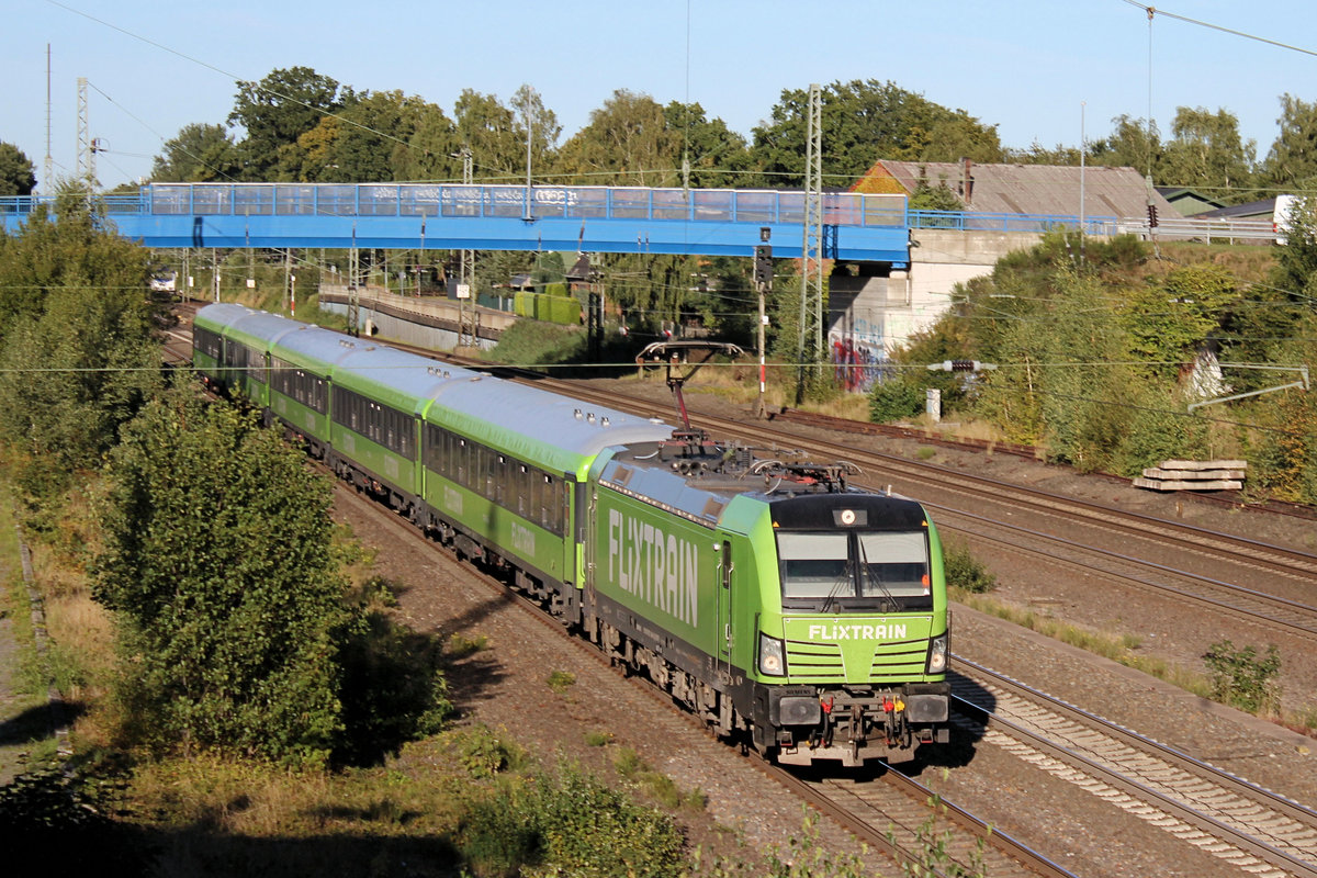 193 865-3 auf den Weg nach Köln. Tostedt, 18.09.2020