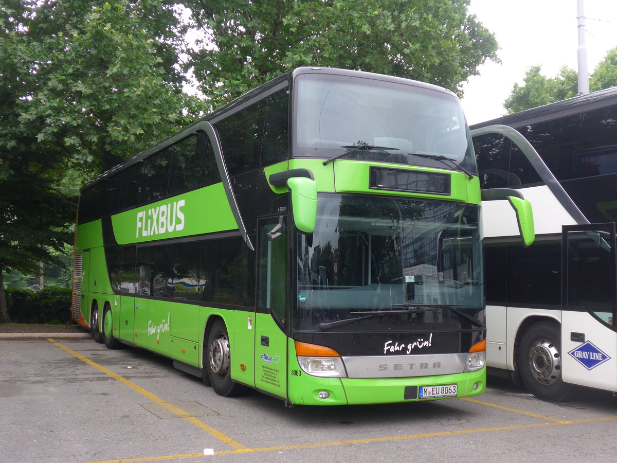 (193'784) - Aus Deutschland: Albus, Mnchen - Nr. M8063/M-EU 8063 - Setra am 9. Juni 2018 in Zrich, Sihlquai