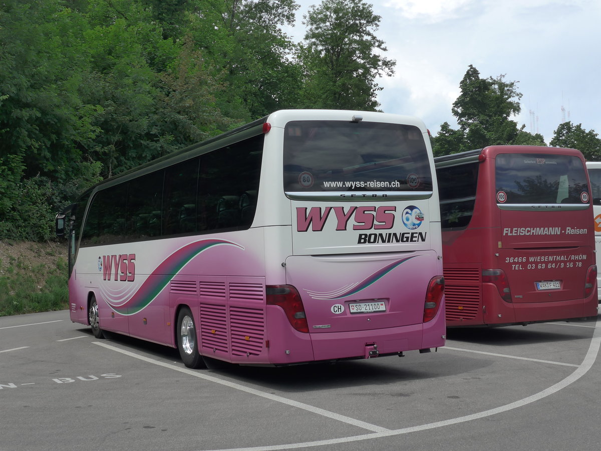 (193'979) - Wyss, Boningen - Nr. 55/SO 21'100 - Setra am 10. Juni 2018 in Neuhausen, Rheinfall