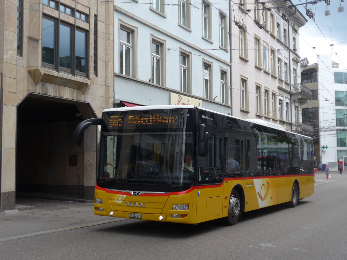 (194'091) - Moser, Flaach - Nr. 337/ZH 332'491 - MAN am 17. Juni 2018 beim Hauptbahnhof Winterthur