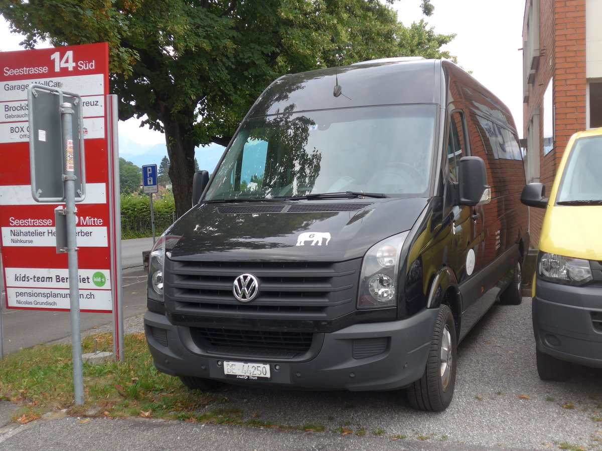 (195'219) - Strapo, Hondrich - Nr. 6/BE 44'250 - VW am 28. Juli 2018 in Thun, Rosenau