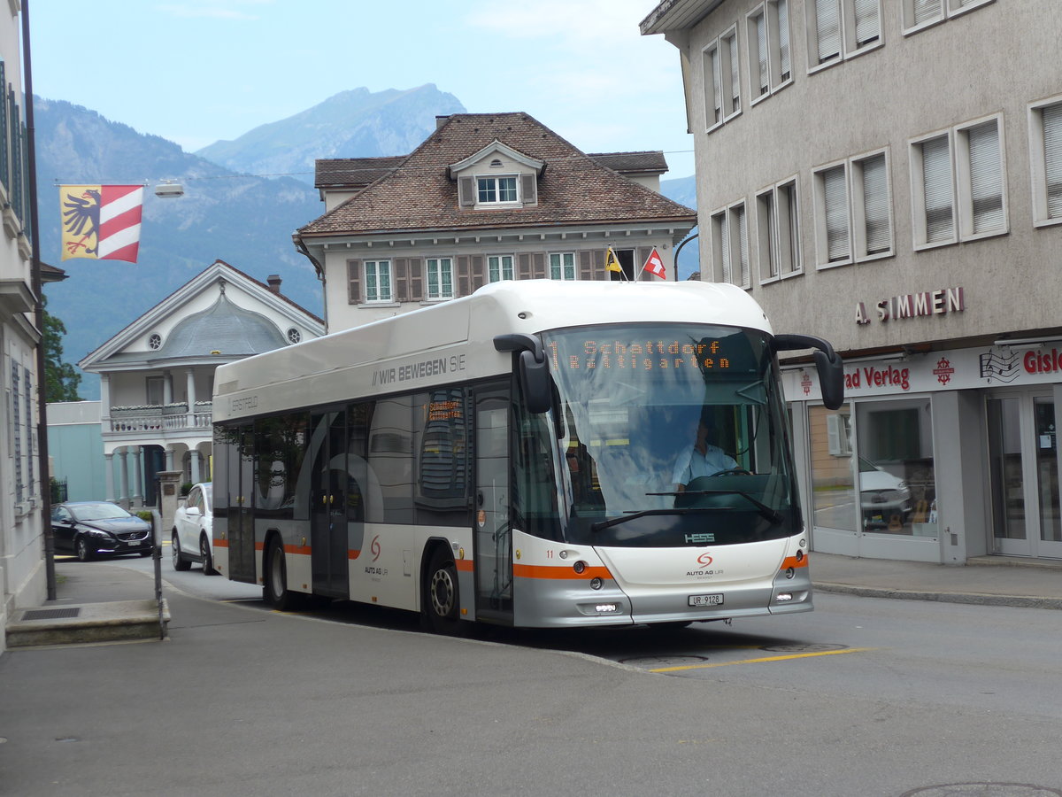 (195'443) - AAGU Altdorf - Nr. 11/UR 9128 - Hess am 1. August 2018 in Altdorf, Gemeindehaus