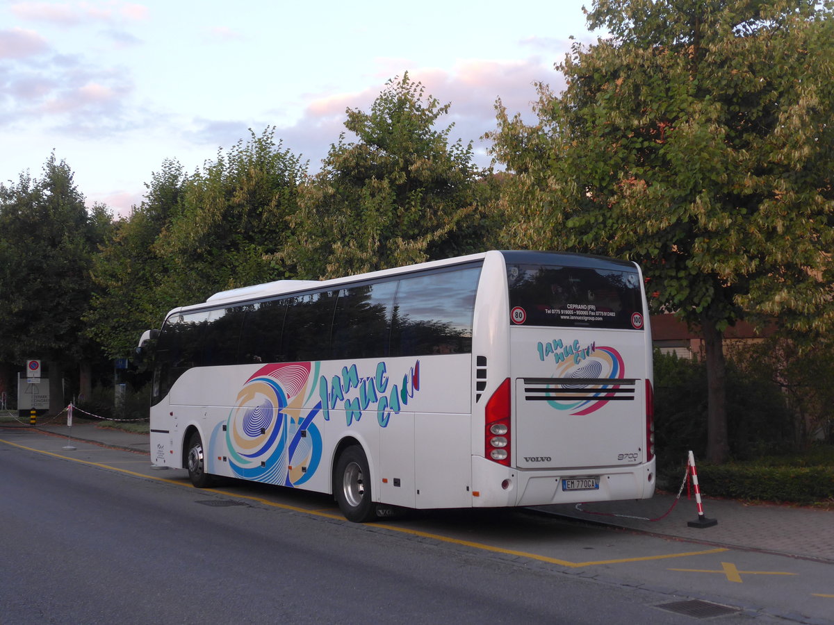 (195'810) - Aus Italien: Iannucci, Ceprano - Nr. 70/EM-770 GA - Volvo am 11. August 2018 in Thun, Hotel Seepark