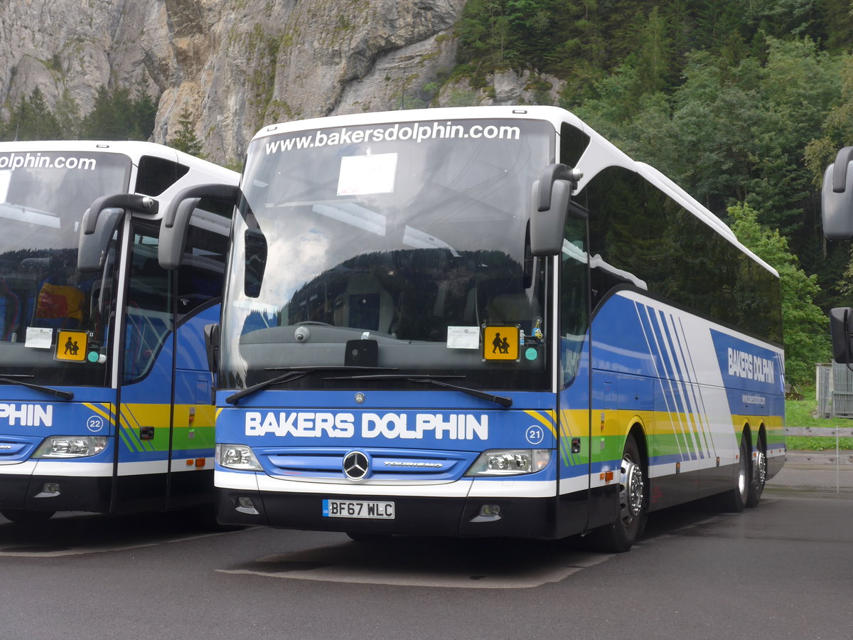 (195'983) - Aus England: Bakers Dolphin, Bristol - Nr. 21/BF67 WLC - Mercedes am 18. August 2018 in Kandersteg