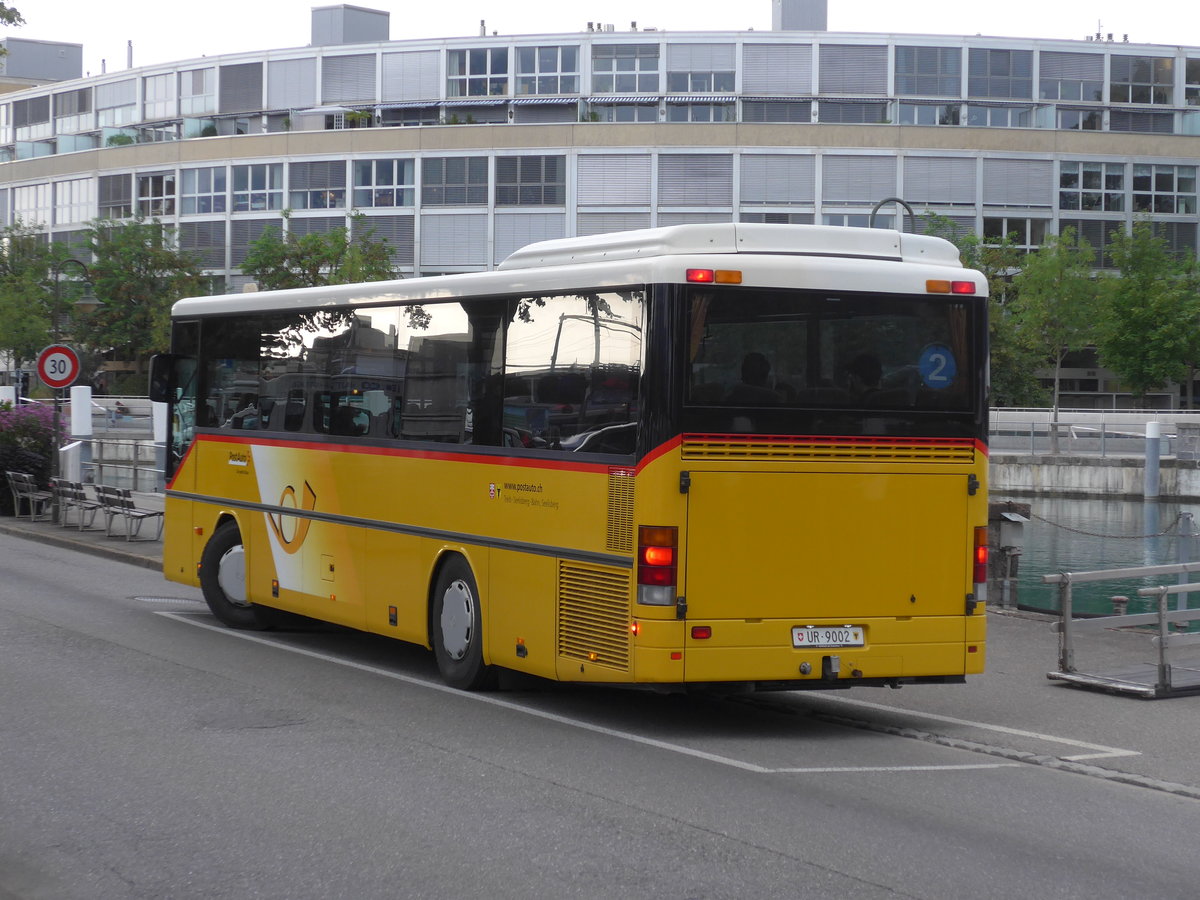 (196'201) - TSB Seelisburg - UR 9002 - Setra (ex AVG Grindelwald Nr. 16) am 25. August 2018 bei der Schifflndte Thun