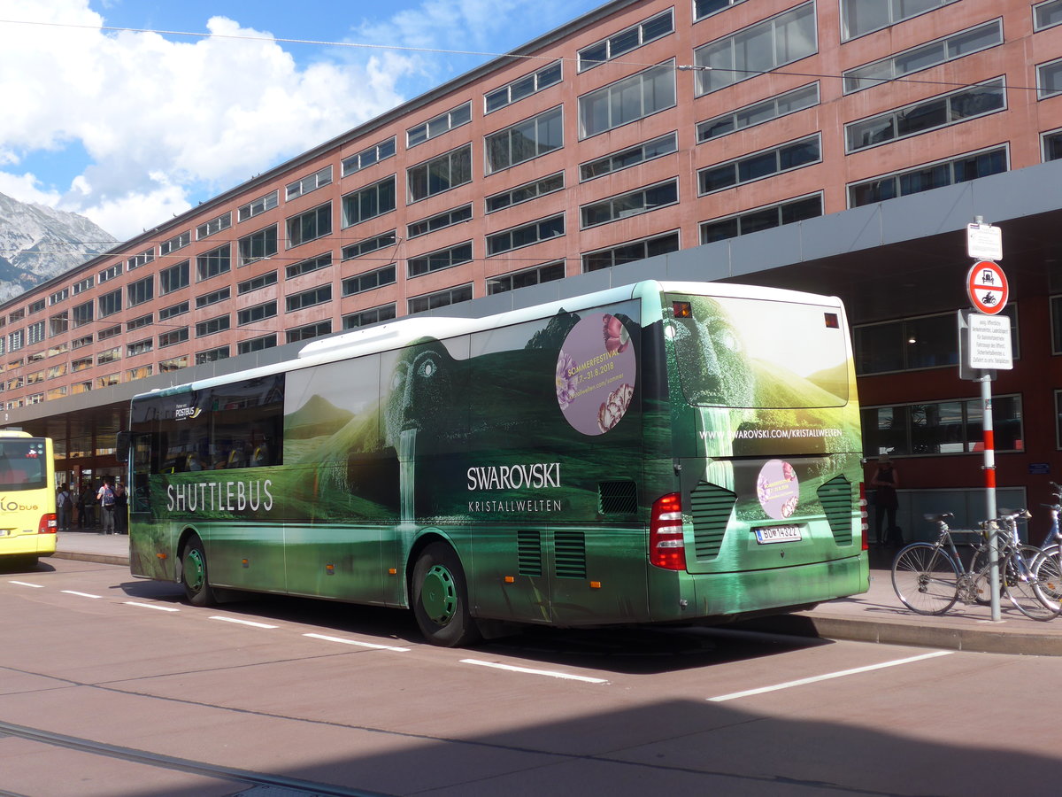 (196'676) - PostBus - BD 14'322 - Mercedes am 10. September 2018 beim Bahnhof Innsbruck