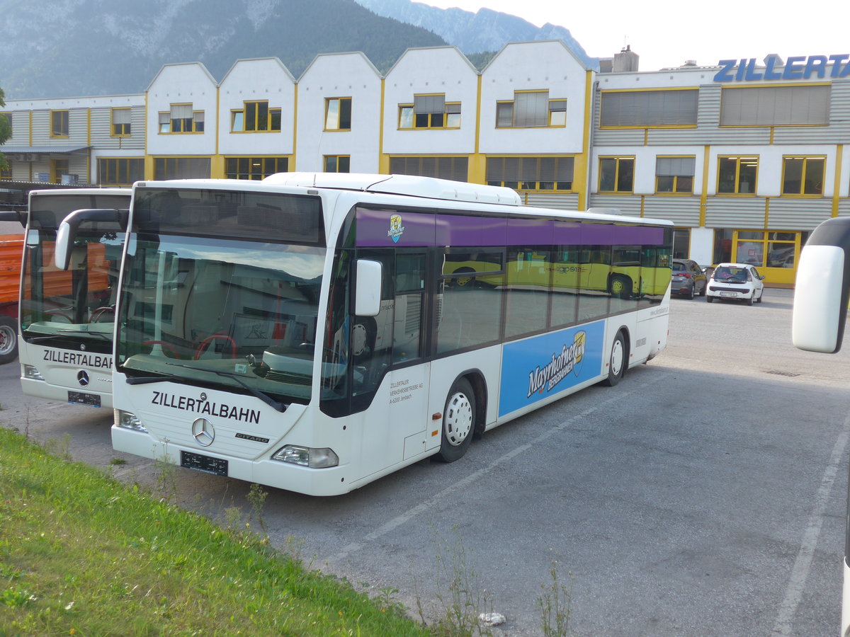 (196'724) - ZVB Jenbach - Mercedes am 10. September 2018 in Jenbach, Garage